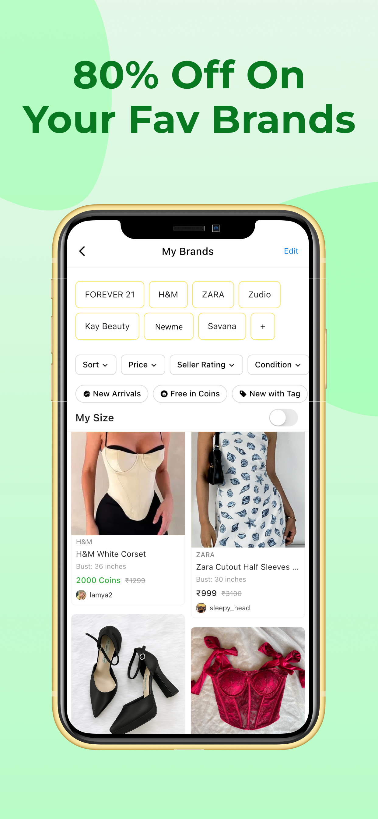 FreeUp: Sell & Buy Clothes screenshot 5