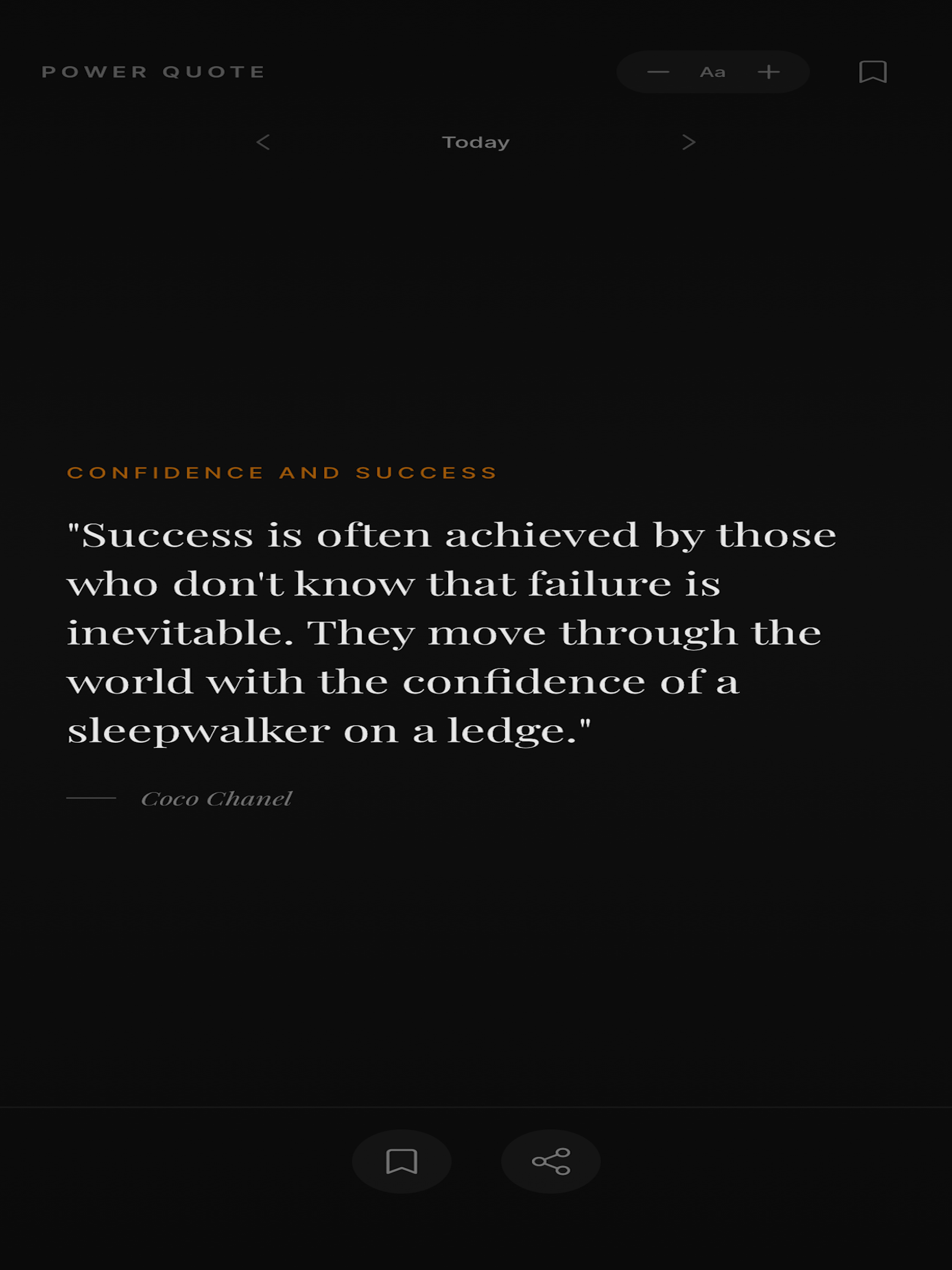 Power Quote of the Day
