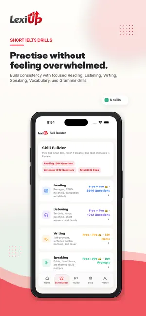 LexiUp: IELTS Prep & Practice screenshot 2