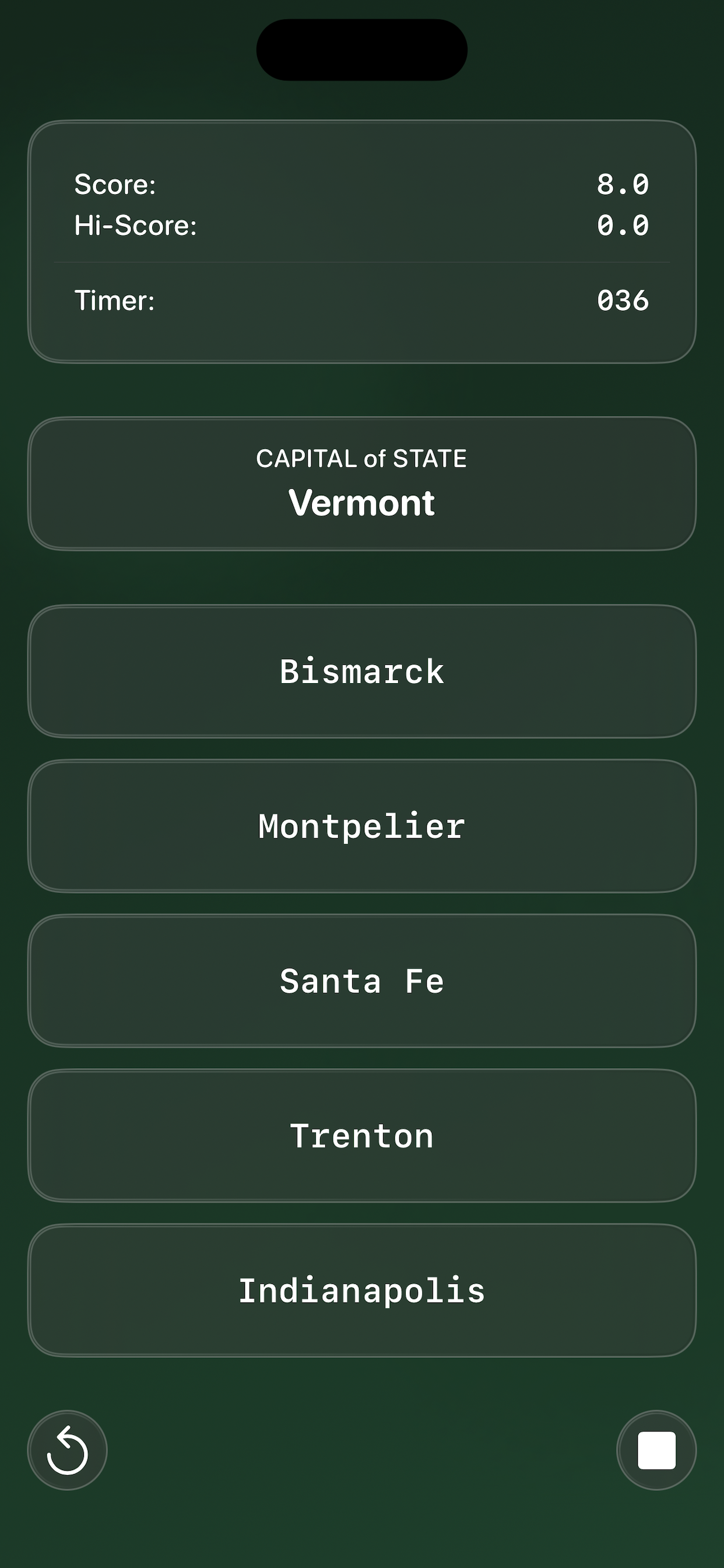 US States & Capitals screenshot 4
