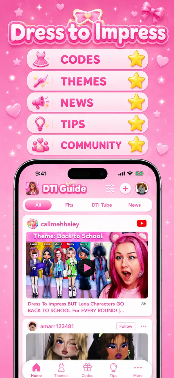 Screenshot #1 pour Dress to Impress - DTI Guide