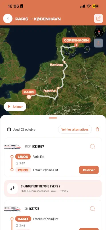 HOURRAIL ! screenshot 2 of 5