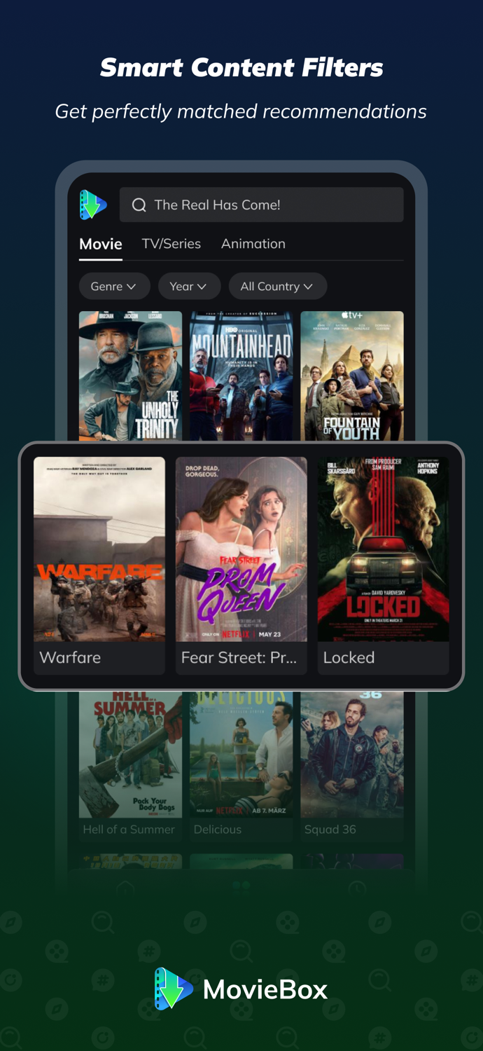 MovieBox - Movie and Series Data