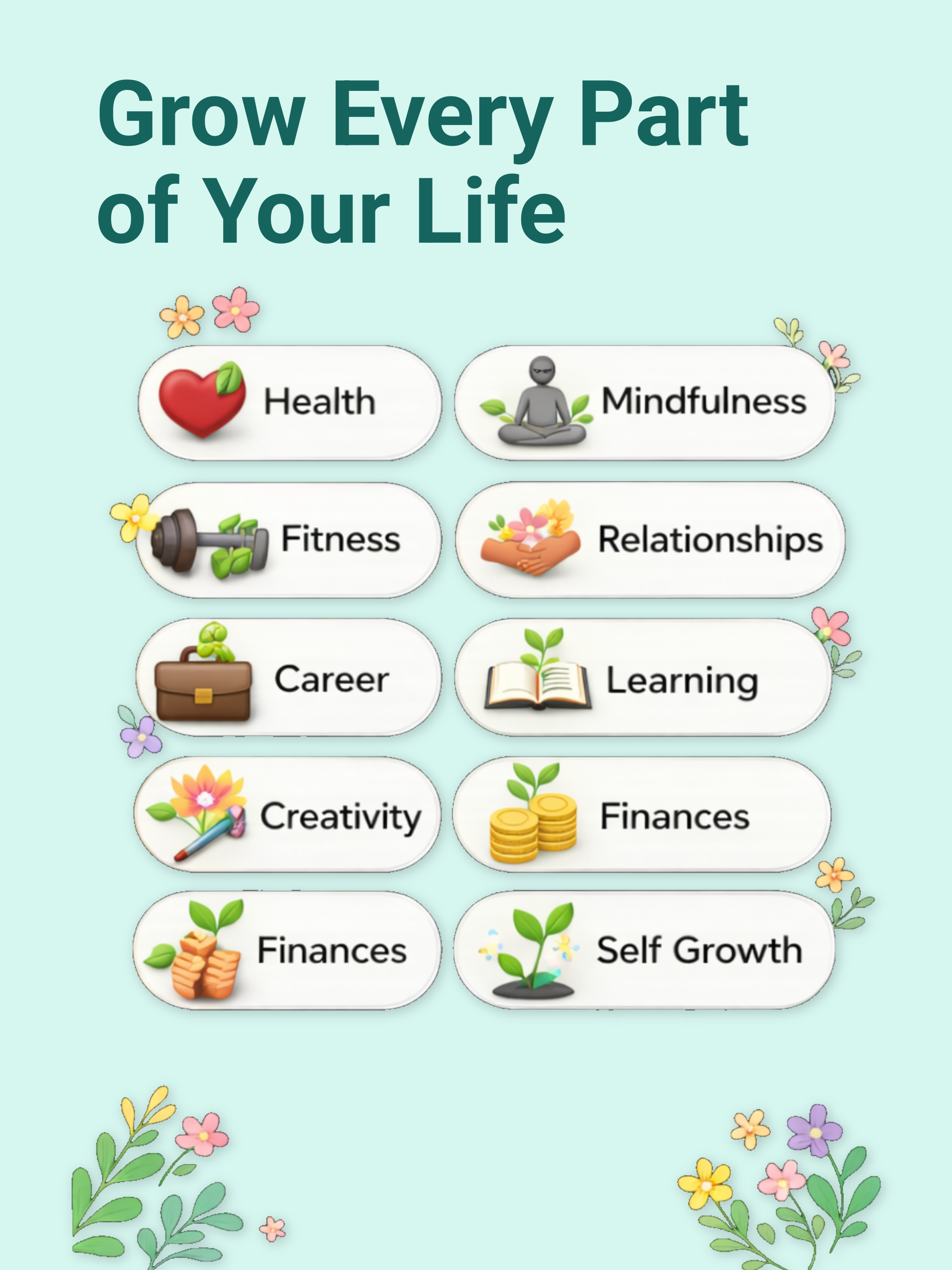 Flourish - Grow your Goals screenshot 13