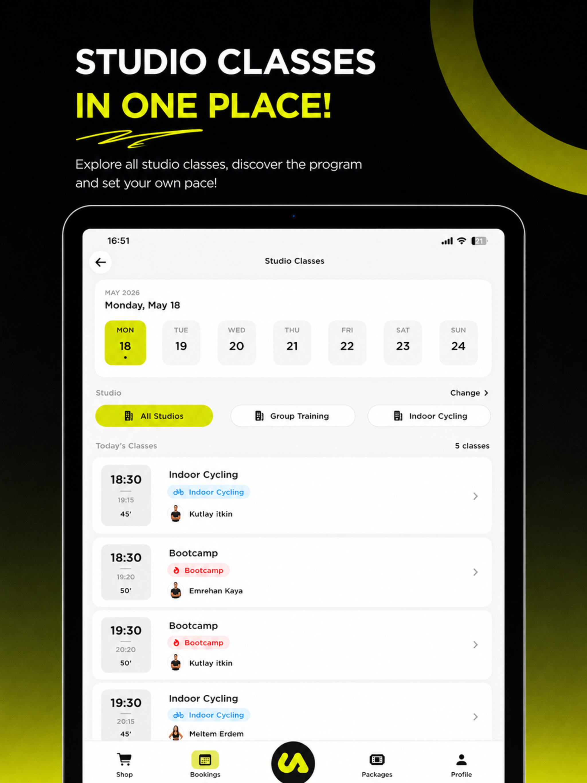Urban Active: Studio & Online