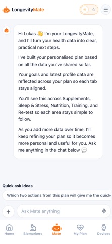 LongevityMate Screenshot 4 of 4