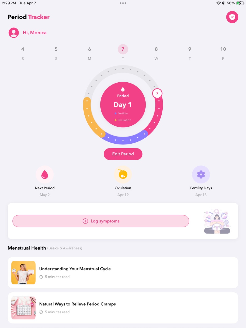 iPad screenshot