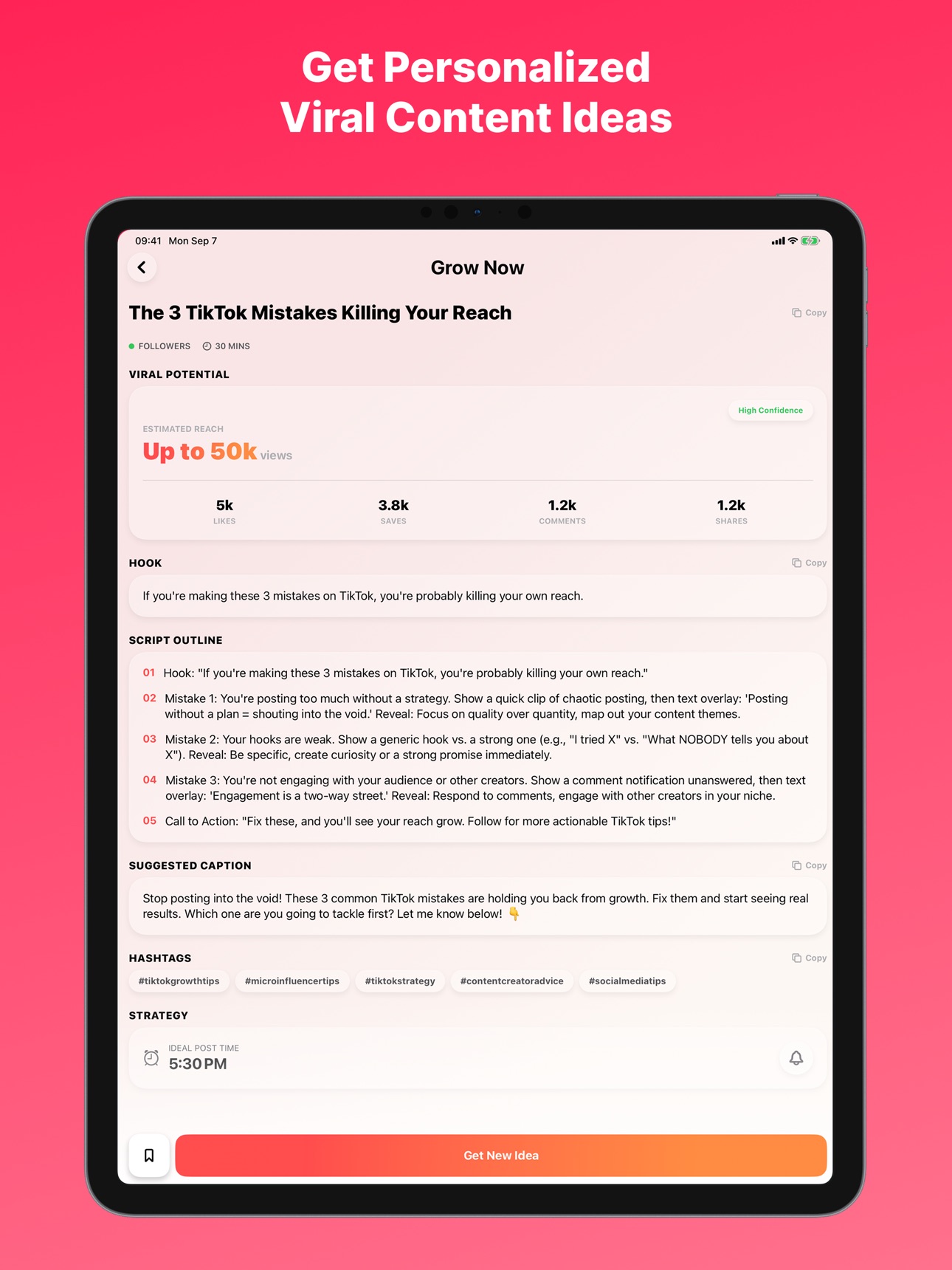 Screenshot 7 of Grow Now - Go Viral With AI