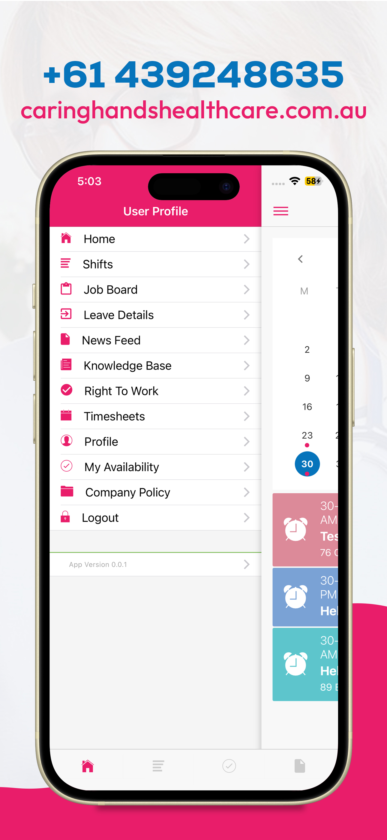 Caring Hands Health Care screenshot 3