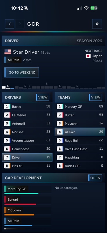 Grand Chelem Racing screenshot 2