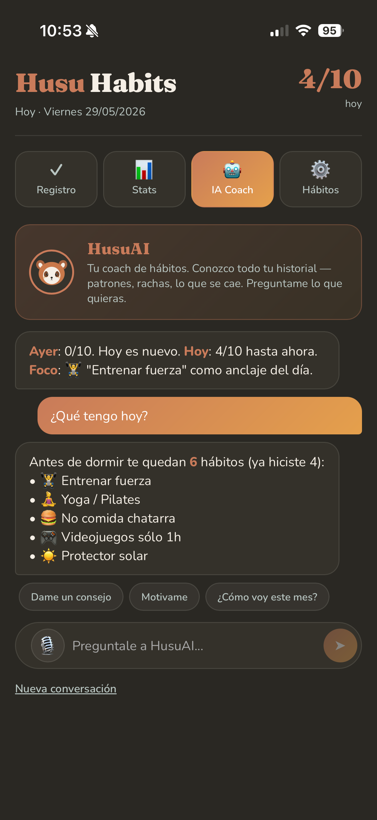 Husu Habits