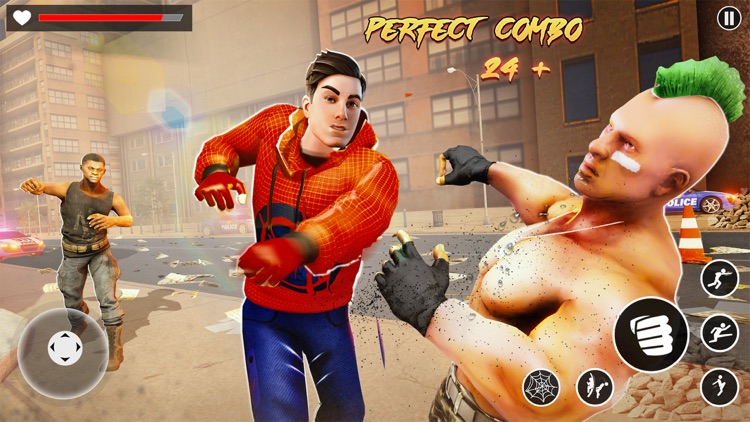 Spider Fighter Vice City Hero screenshot-3