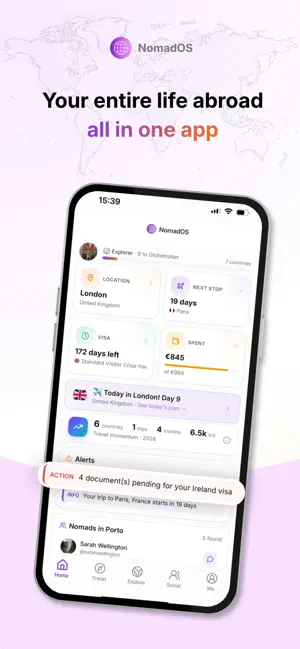 NomadOS screenshot 1
