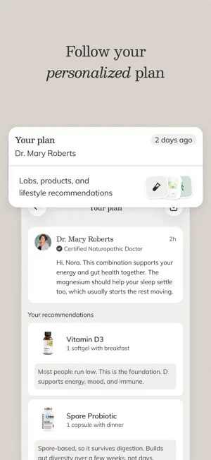 Fullscript screenshot 2