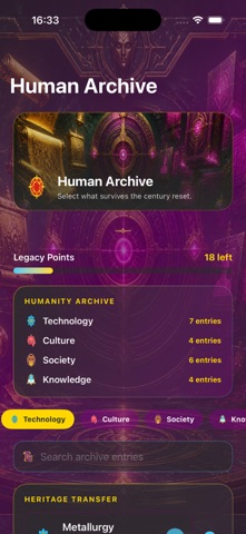 World Reset Agency iPhone screenshot