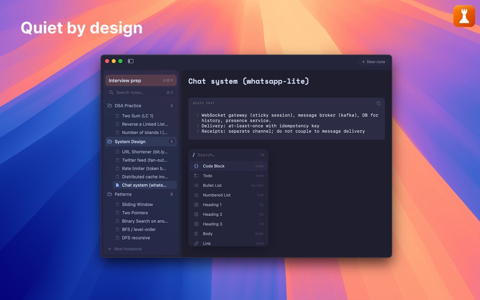 #5. Rook: Code Notes (macOS) By: Maryam Touimi Benjelloun