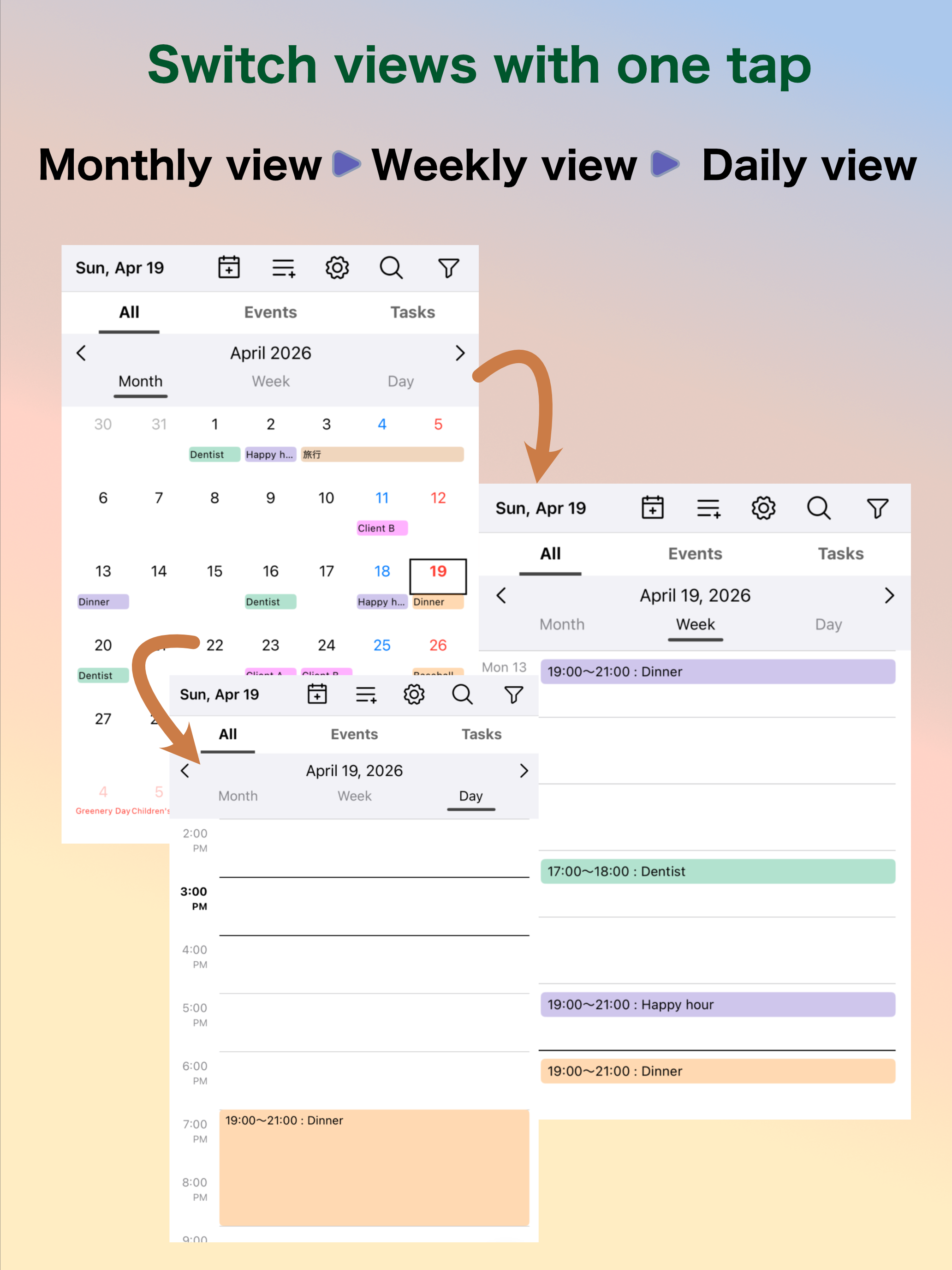 Aupath: Tasks & Calendar