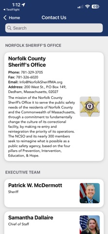 Norfolk County Sheriff MA Screenshot 2 of 3
