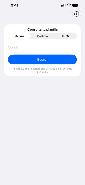 Luz Ecuador screenshot 2