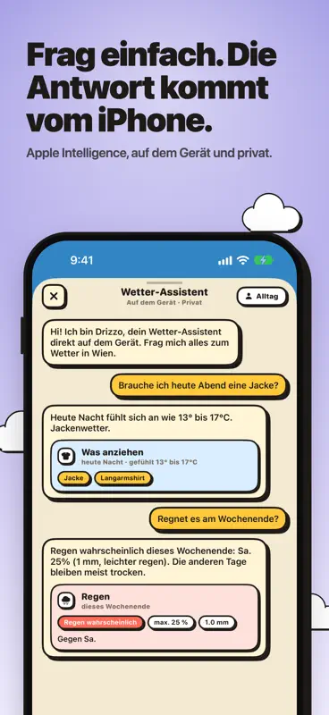 Drizzo: Wetter & Regenradar screenshot 8 of 10