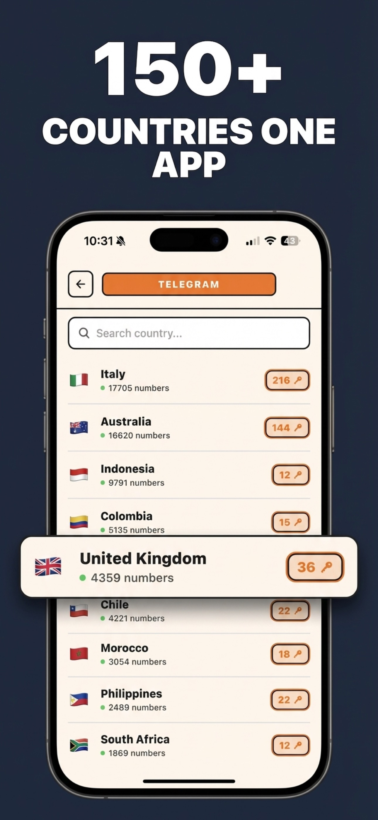 SMSKey - SMS Verification Code