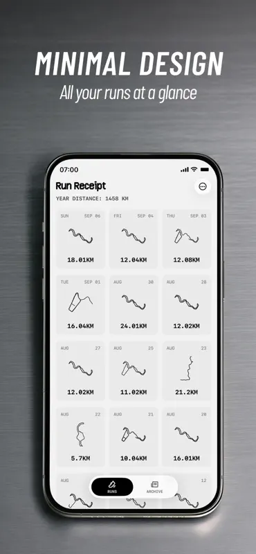 Run Receipt screenshot 2 of 8