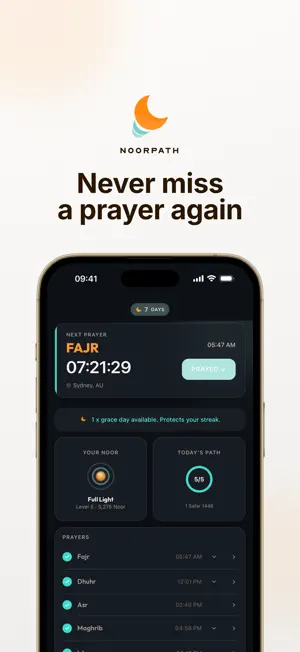 NoorPath - Prayer Companion screenshot 3