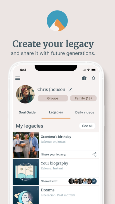 Be Soul: Legacy Planner Screenshot