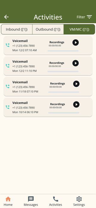 YourReceptionist Client Portal Screenshot 2 of 5