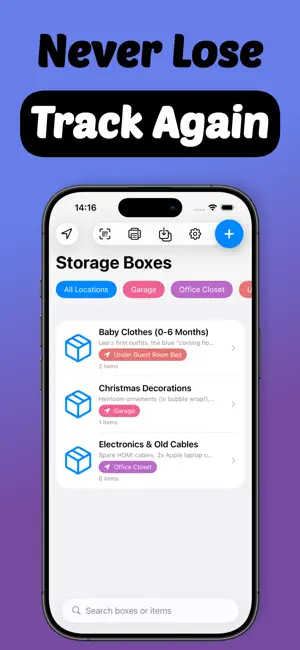 My Storage List screenshot 1