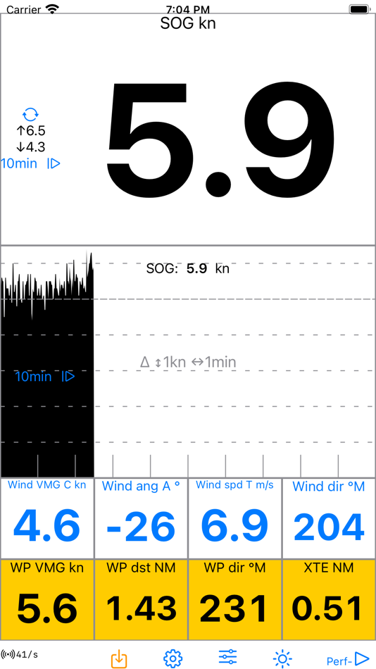 #4. Display0183M (iOS) 由: Pekka Leppanen
