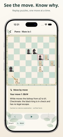 Pawnpetal Chess: Play & Learn screenshot