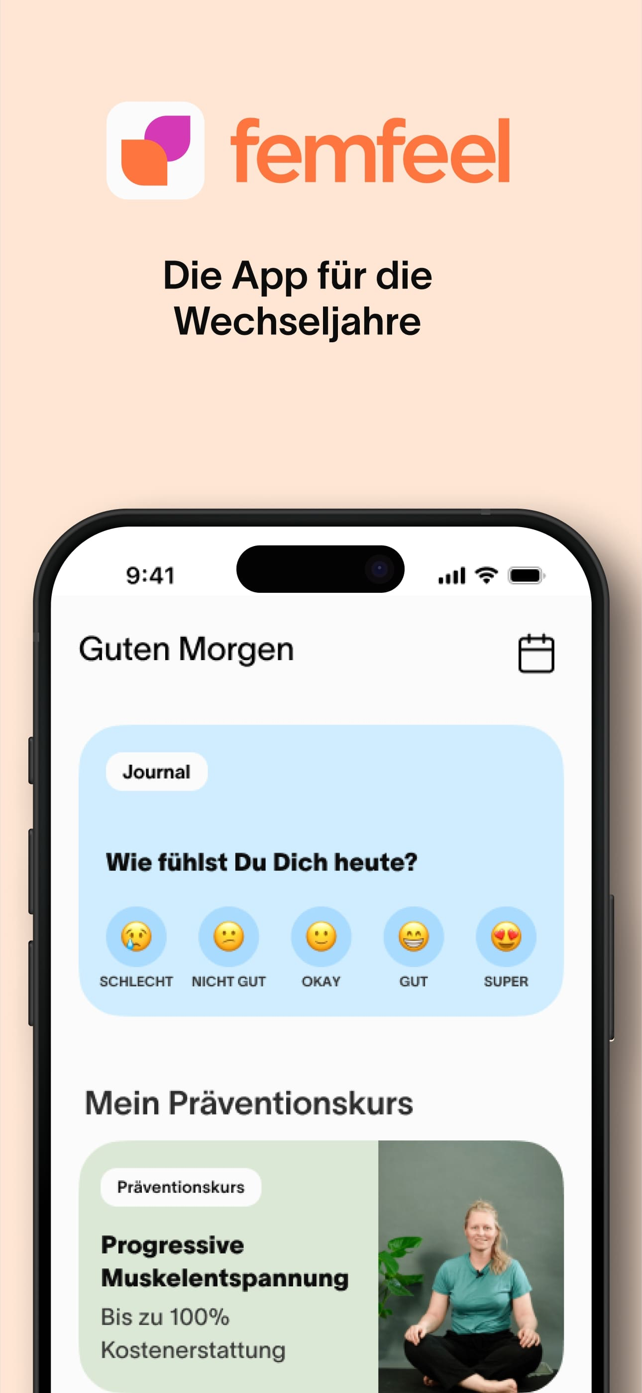 femfeel: Die Wechseljahre App