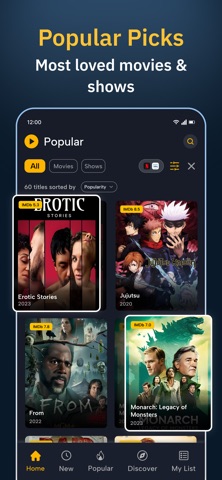 Movies & TV Shows Stream Guide screenshot