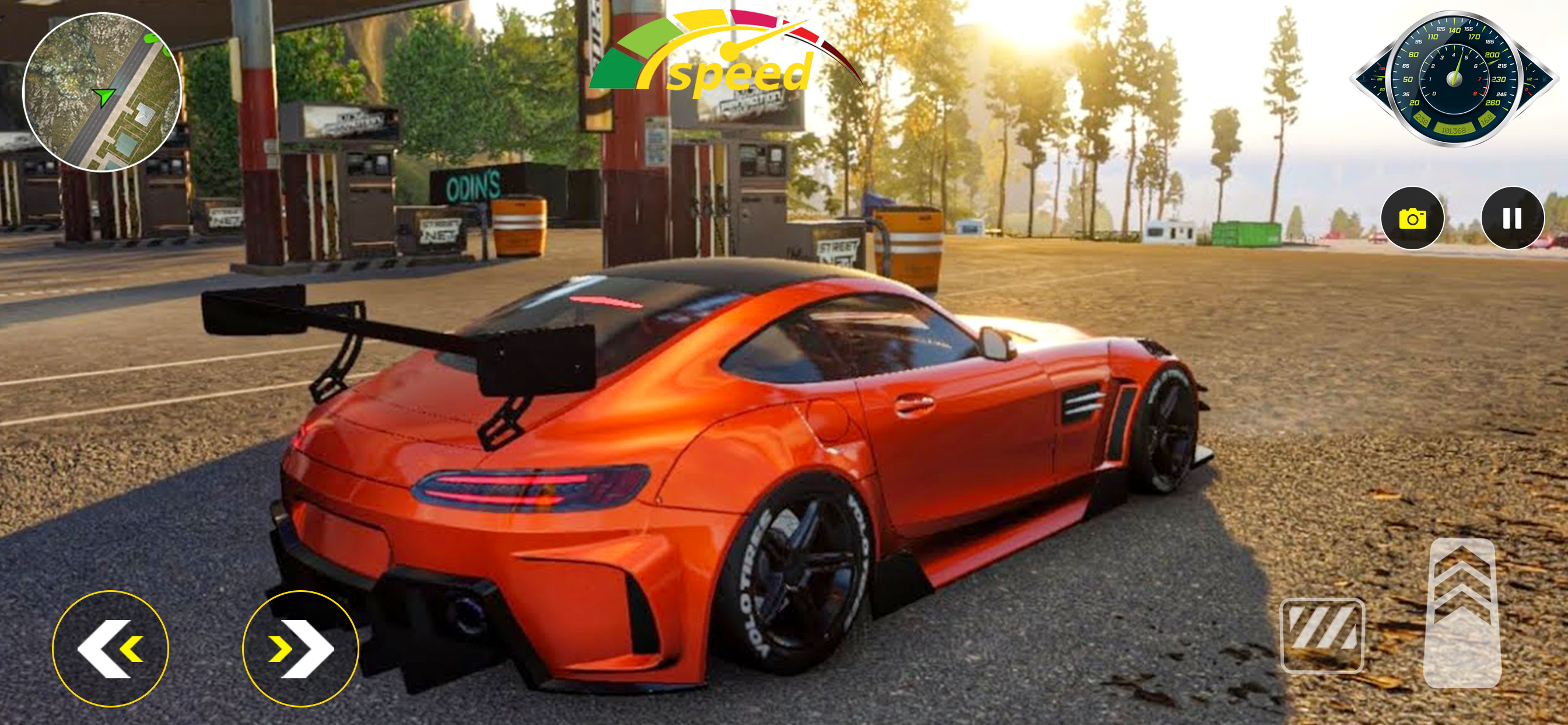 Real Highway Car Driving game screenshot 5