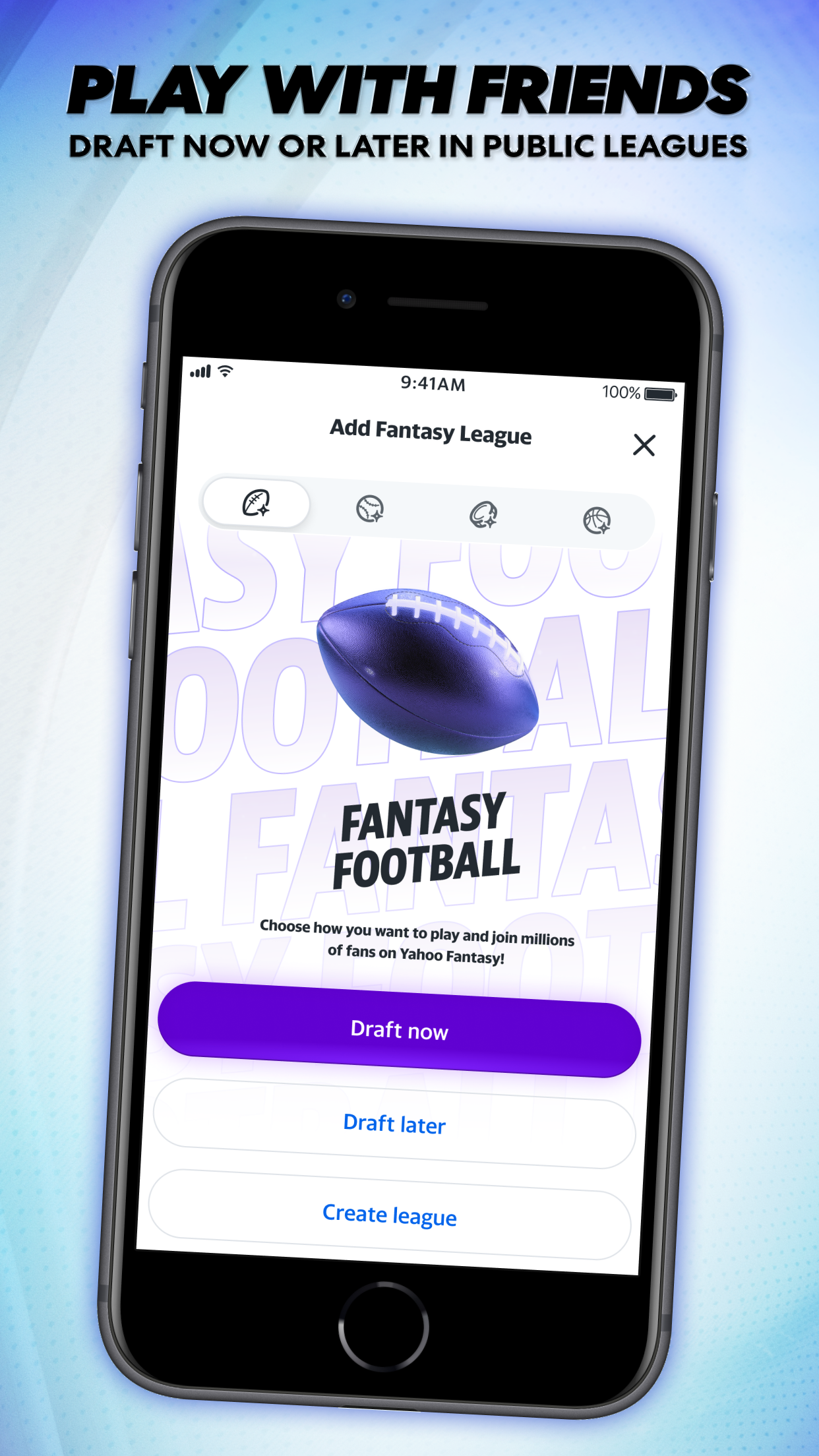 Yahoo Fantasy Football, Sports screenshot 2
