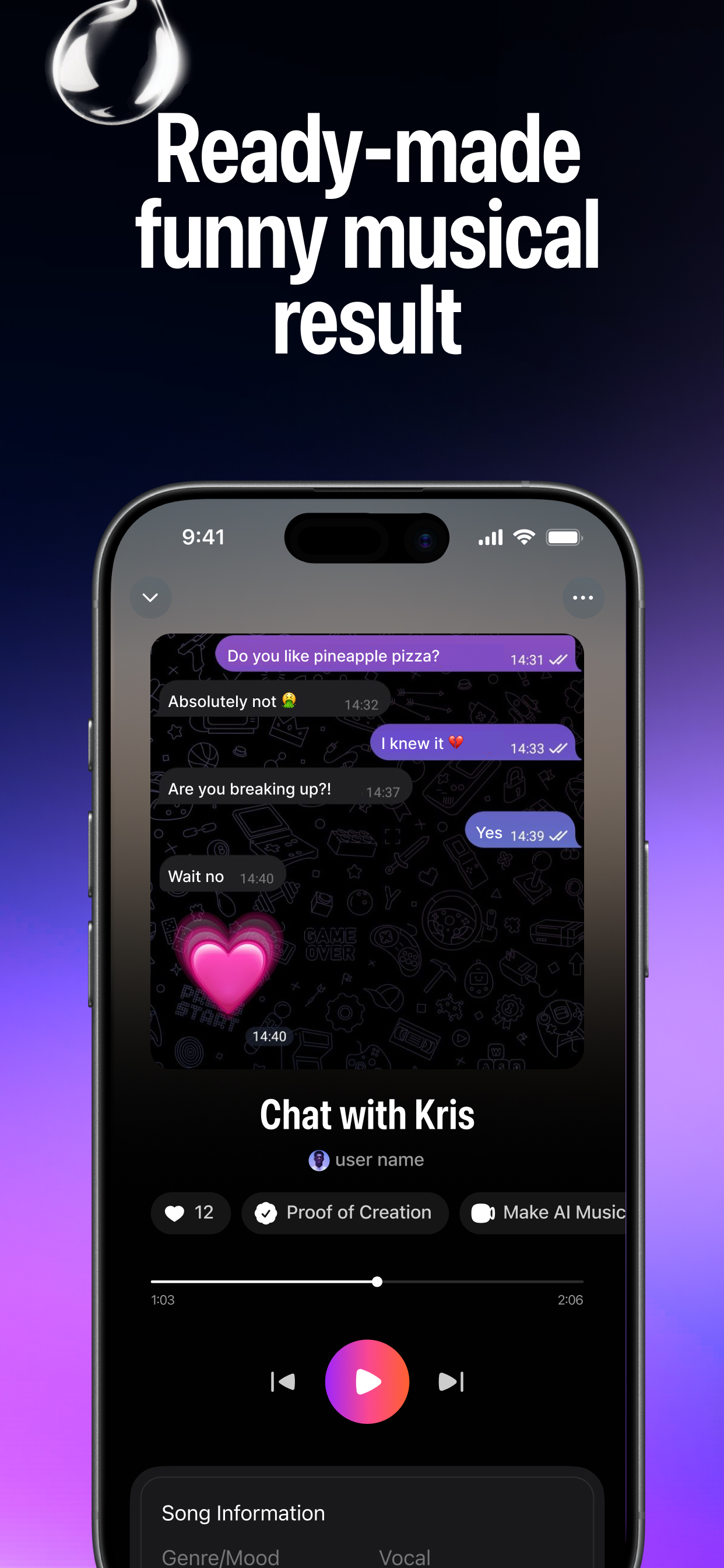 Vibella: AI Music & Song Maker screenshot 3