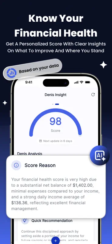 AI Money Manager & Expenses screenshot 6 of 6