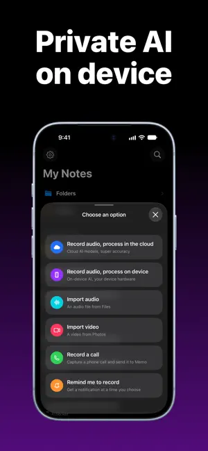 Memo - Transcribe Voice Notes screenshot 4