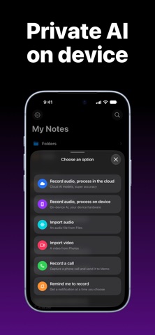 Memo - Transcribe Voice Notes Screenshot 4 of 8