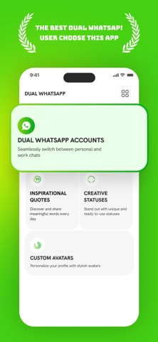 适用于  - app 的双开聊天工具 screenshot