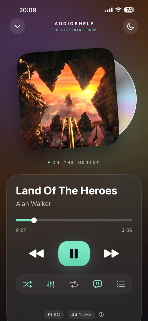 AudioShelf: Music & Books screenshot 1