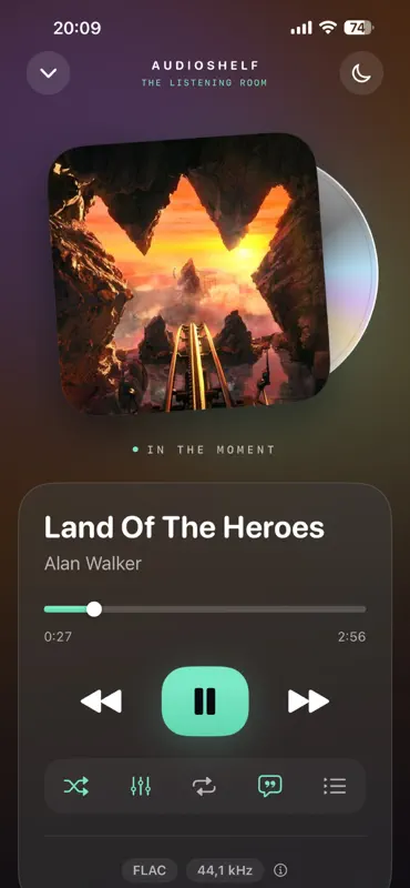 AudioShelf : Musique & Livres screenshot 1 of 10