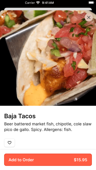 Hangar 11 Burgers iPhone screenshot 3 - Food & Drink app