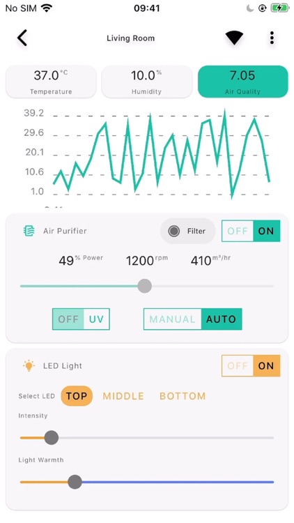 dp Air Purifier Lamp