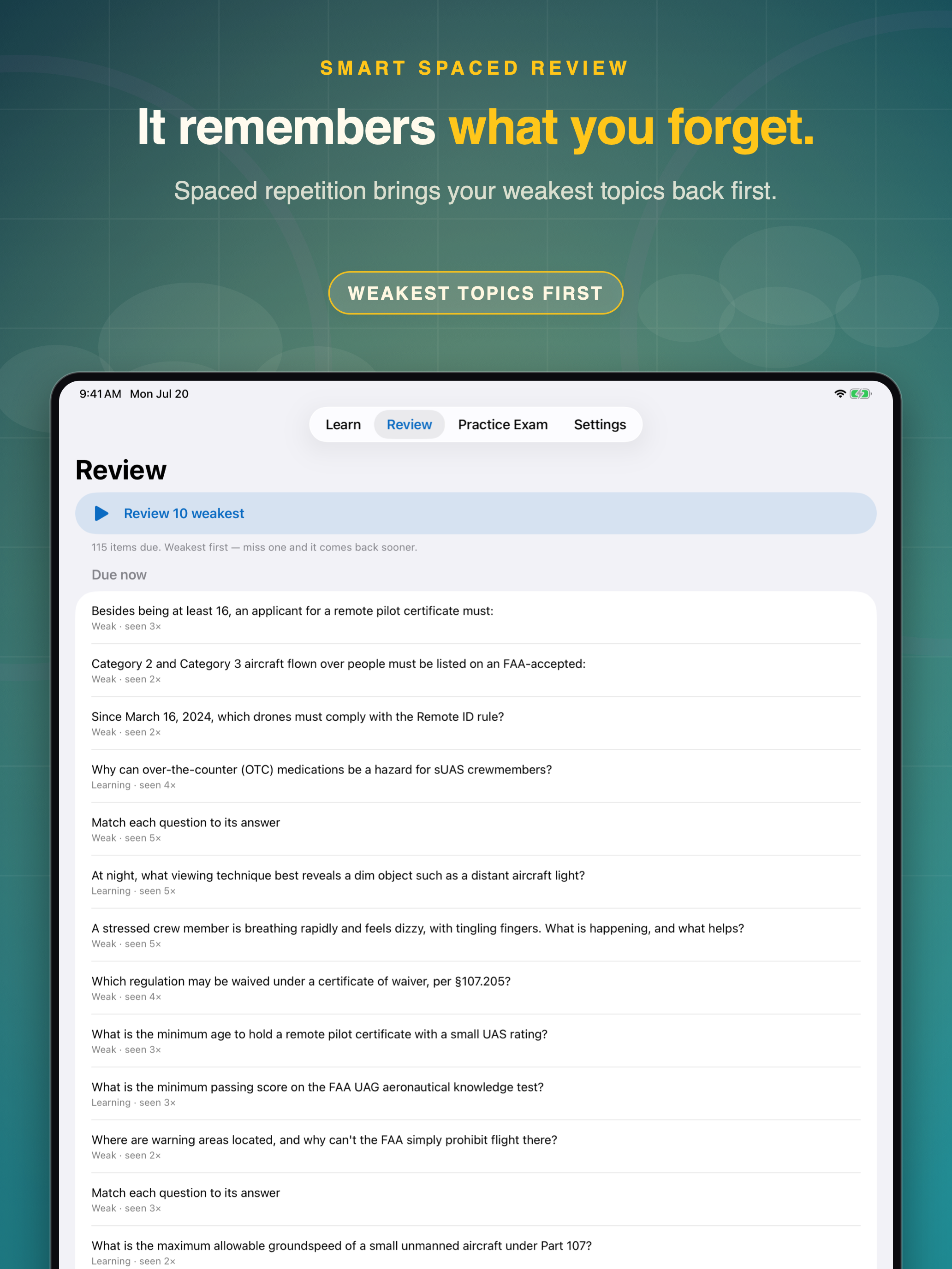 Part 107 Prep: Drone Exam screenshot 6