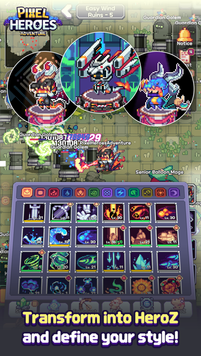 Pixel Heroes Adventure : MMO Screenshot