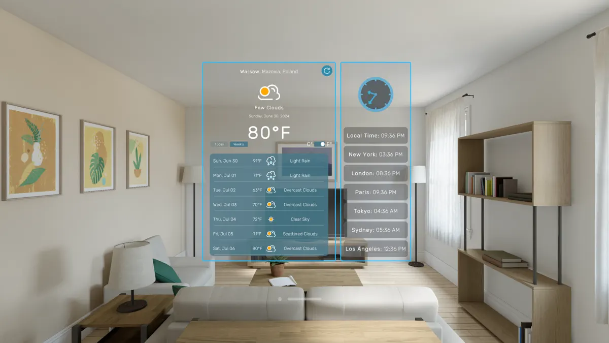 Widget VR screenshot 2