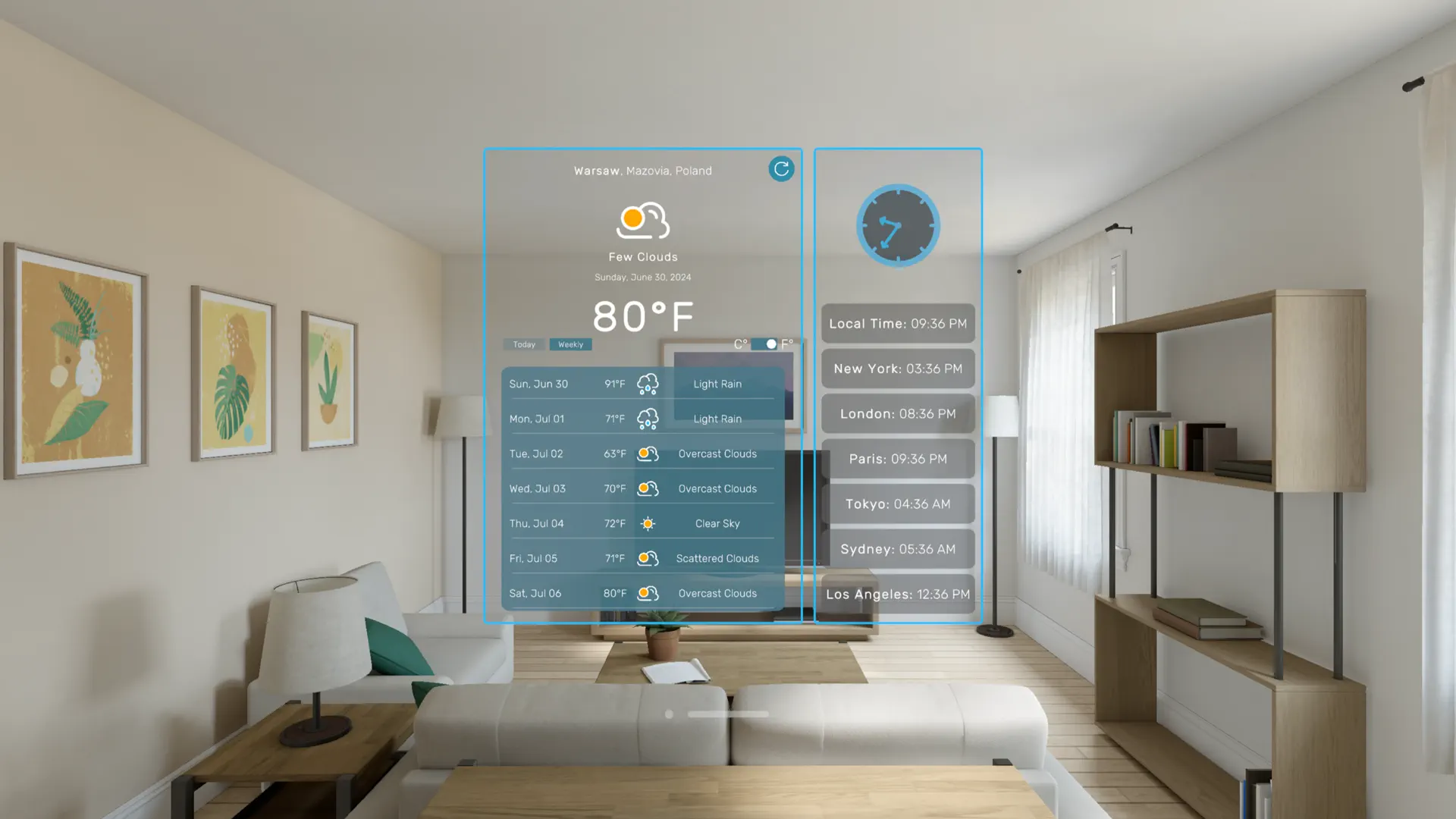 Widget VR screenshot 2