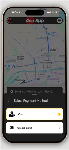 Taxi One App Screenshot 6 of 8